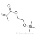 2- 프로 펜산, 2- 메틸 -, 2 - [(트리메틸 실릴) 옥시] 에틸 에스테르 CAS 17407-09-9